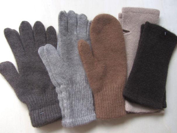 Handschuhe & Armstulpen Fäustlinge Handschuhe Yakwolle Kamelwolle